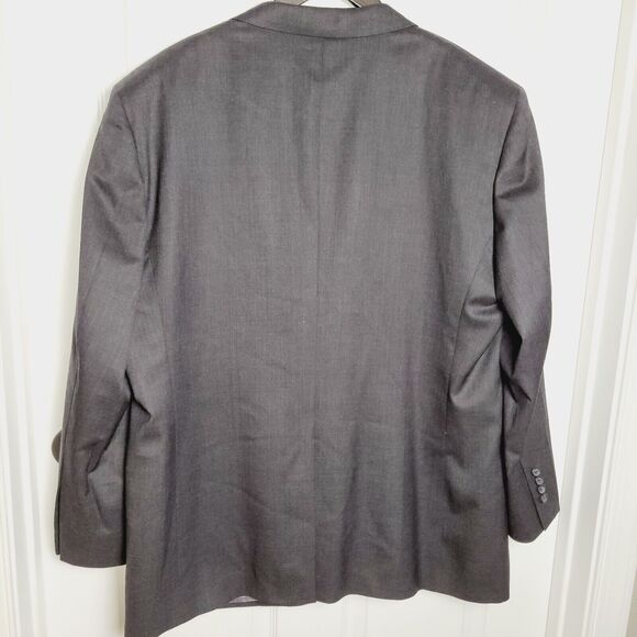 Brooks Brothers Blazer 46R Gray 1818 Madison Estrato Togna 1840 Wool Sport Coat - Picture 6 of 16